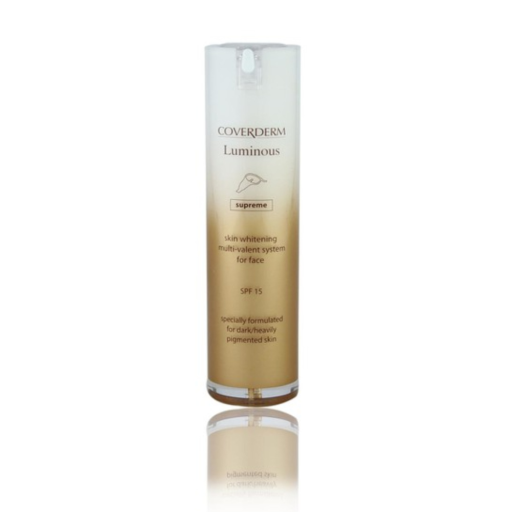 Coverderm Luminous Supreme SPF15 Λευκαντική & Αντιγηραντική Κρέμα Ημέρας για το πρόσωπο, 30ml