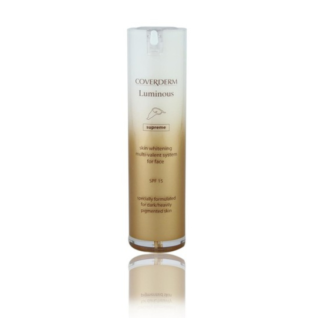 Coverderm Luminous Supreme SPF15 Λευκαντική & Αντιγηραντική Κρέμα Ημέρας για το πρόσωπο, 30ml