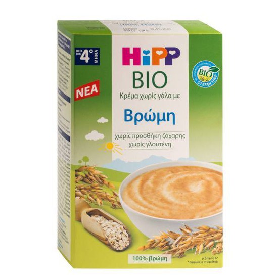 HIPP ΚΡΕΜΑ ΒΡΩΜΗ ΧΩΡΙΣ ΓΑΛΑ 5ο ΜΗΝΑ 200GR HIPP ΚΡΕΜΑ ΒΡΩΜΗ ΧΩΡΙΣ ΓΑΛΑ 5ο ΜΗΝΑ 200GR