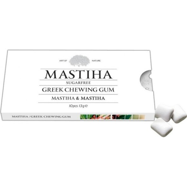 Mastihashop 10 Τσίχλες με Γεύση Μαστίχα Χίου Χωρίς Ζάχαρη 13gr