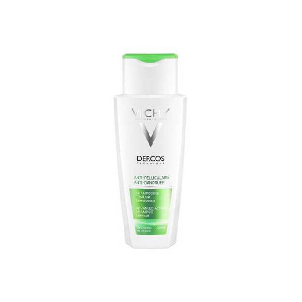 Vichy DERCOS Αντιπυτιριδικό σαμπουάν για Λιπαρά μαλλιά, 200ml