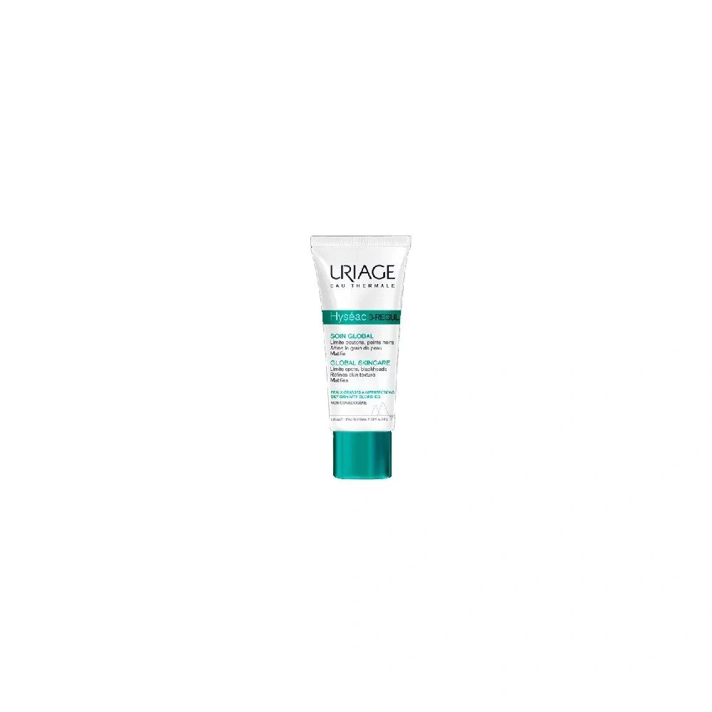 Uriage Hyseac 3-Regul Global Skin Care Κρέμα Προσώπου για Ματ Aποτέλεσμα, 40ml