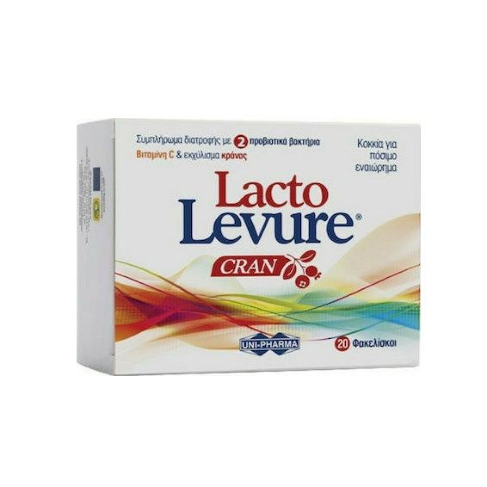 Unipharma Lacto Levure Cran 20 Φακελίσκοι