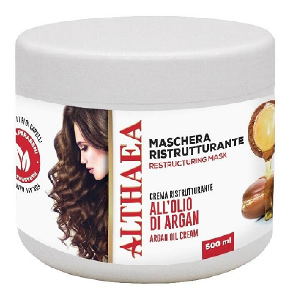 ALTHAEA ΜΑΣΚΑ ΜΑΛΛΙΩΝ 500ml - (ARGAN OIL)