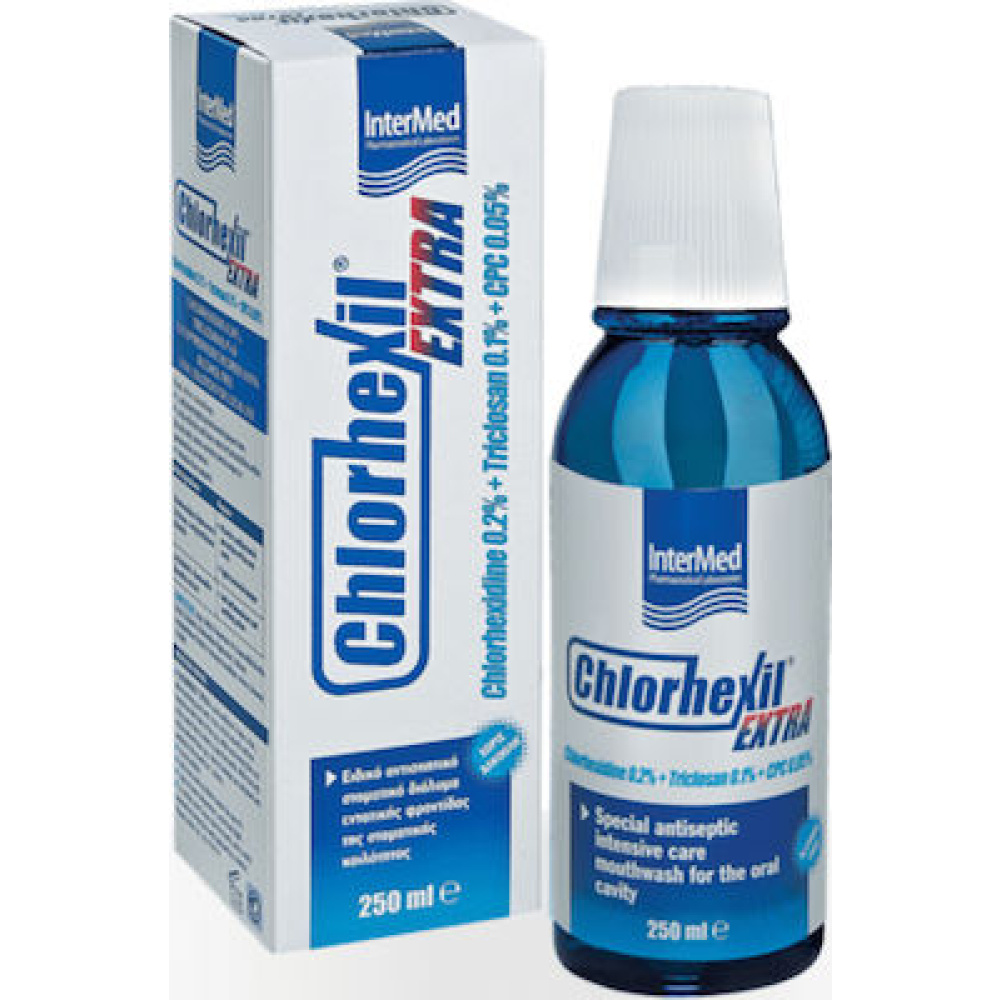 INTERMED CHLORHEXYL EXTRA MOUTHWASH 250ML