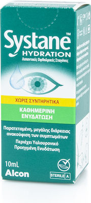 Alcon Systane Hydration Χωρίς Συντηρητικά - Λιπαντικές Οφθαλμικές Σταγόνες 10ml Alcon Systane Hydration Χωρίς Συντηρητικά - Λιπαντικές Οφθαλμικές Σταγόνες 10ml