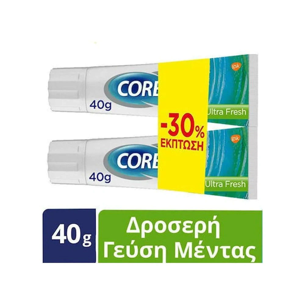 COREGA ULTRA CREME FRESH MENTA 40G (+1TEM -30%)