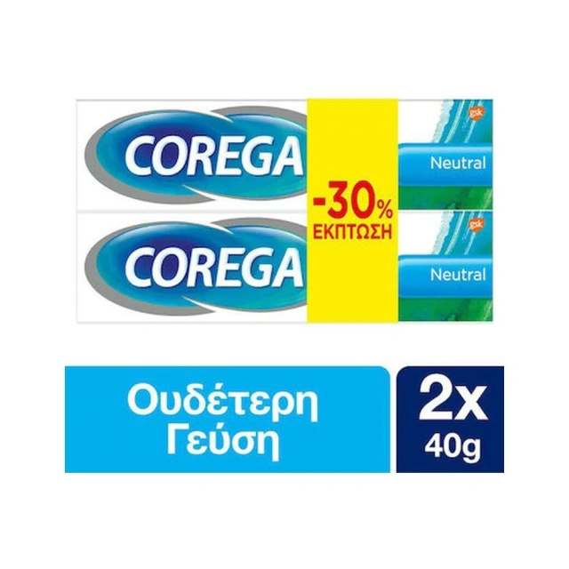 COREGA NEUTRAL CREME 3D HOLD 40G (+1TEM -30%)