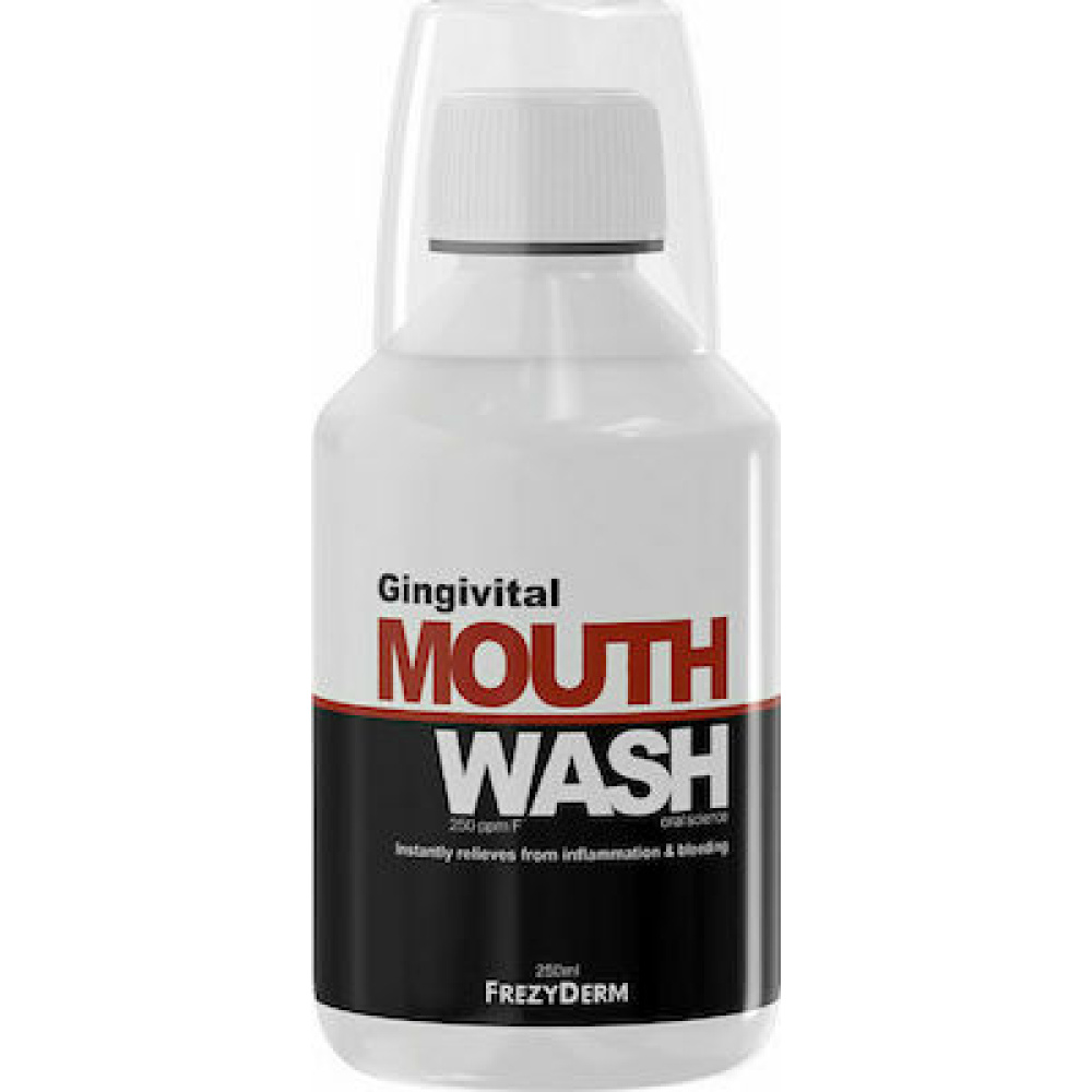 Frezyderm Gingivital Mouthwash Στοματικό Διάλυμα για την Αντιμετώπιση της Ουλίτιδας, 250ml