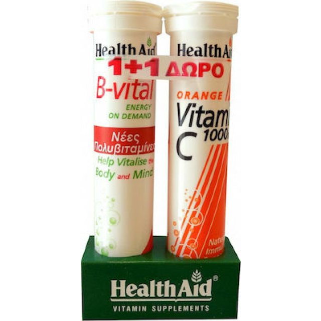 HEALTH AID Β-VITAL ΑΝΑΒΡ.ΒΕΡΥΚΟΚΟ 20S +C1000MG