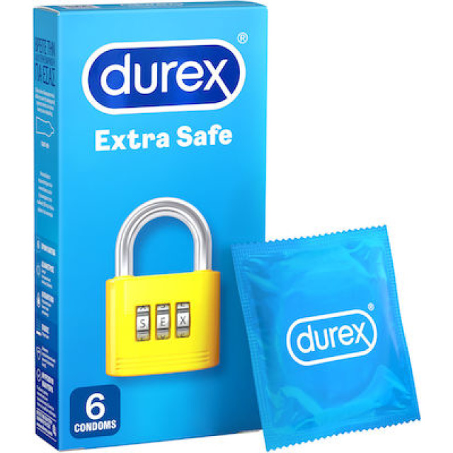 Durex Extra Safe 6 Τεμαχια