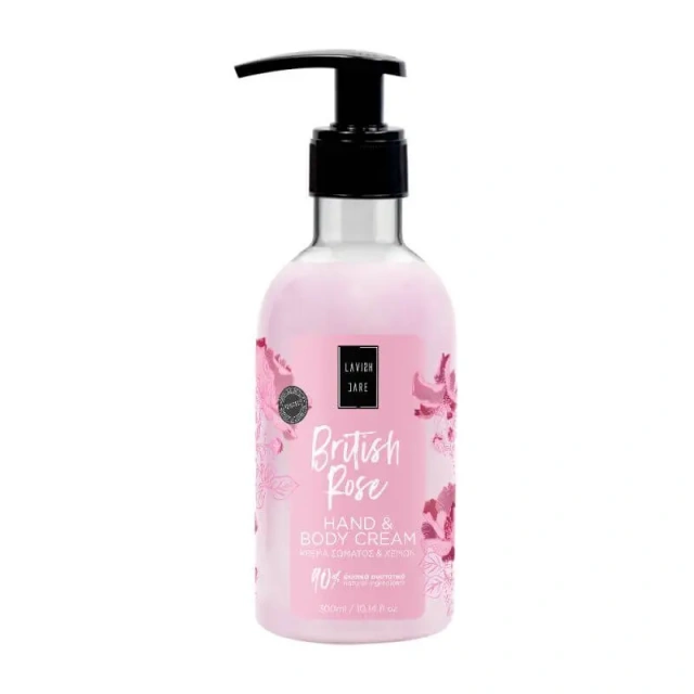 LAVISH CARE HAND & BODY CREAM BRITISH ROSE 300ML