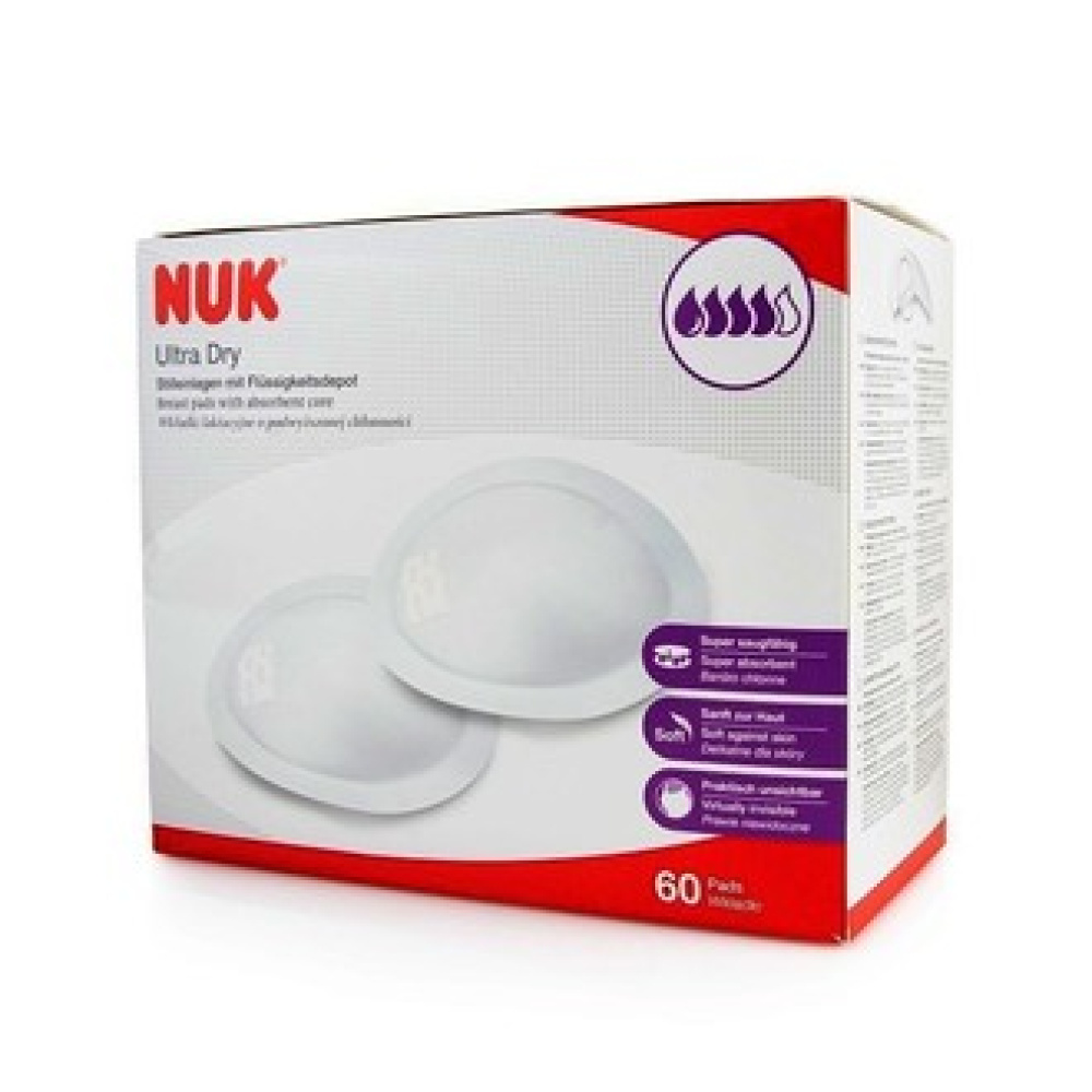 NUK ΕΠΙΘΕΜΑΤΑ ΣΤΗΘΟΥΣ ULTRA DRY ΤΩΝ 60τεμ