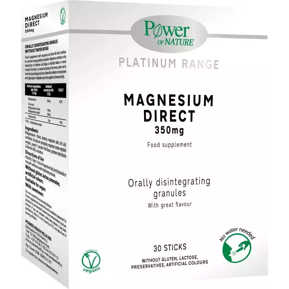POWER HEALTH PLATINUM MAGNESIUM DIRECT, 30S STICKS