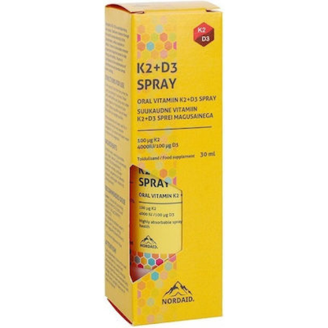 NORDAID K2  +D3 ΥΠΟΓΛΩΣΣΙΟ SPRAY 30ML