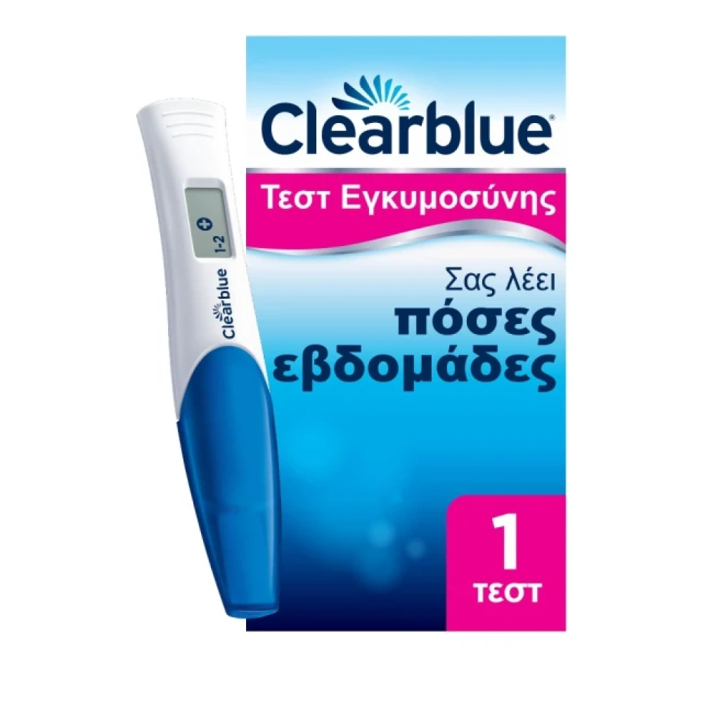 Clearblue Τεστ Εγκυ. Ψηφιακο 1ct