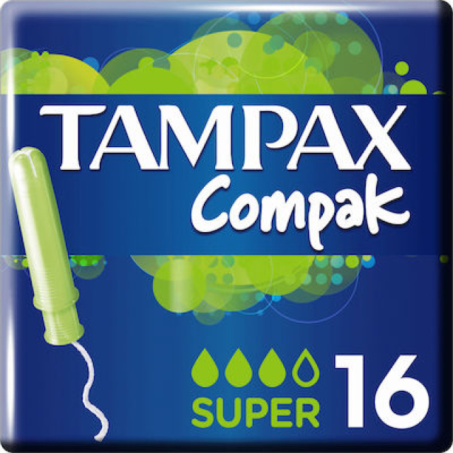 TAMPAX COMPAK SUPER  16
