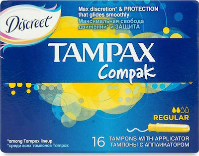 TAMPAX COMPAK REGULAR 6X16