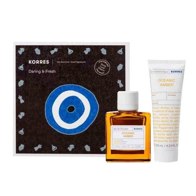 Korres Promo Daring & Fresh Oceanic Amber Ανδρικό Άρωμα EDT