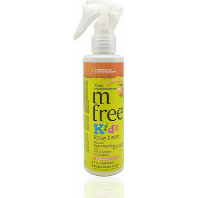 M-FREE KIDS MANDARIN ΦΥΤΙΚΟ ΕΝΤΟΜΟΑΠΩΘΗΤΙΚΟ 125ML