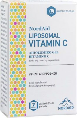 NORDAID LIPOSOMAL VITAMIN C1000mg , 7 ΦΑΚΕΛΑΚΙΑ x 3.0ml