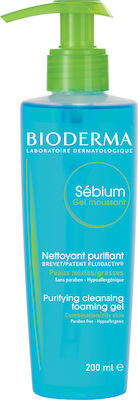 Bioderma Gel Καθαρισμού Sebium Purifying Foaming για Λιπαρές Επιδερμίδες 200ml Bioderma Gel Καθαρισμού Sebium Purifying Foaming για Λιπαρές Επιδερμίδες 200ml