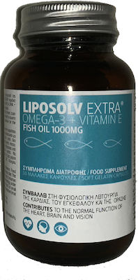 SJA Liposolv Extra Omega-3 & Vitamin E Ιχθυέλαιο 30 κάψουλες