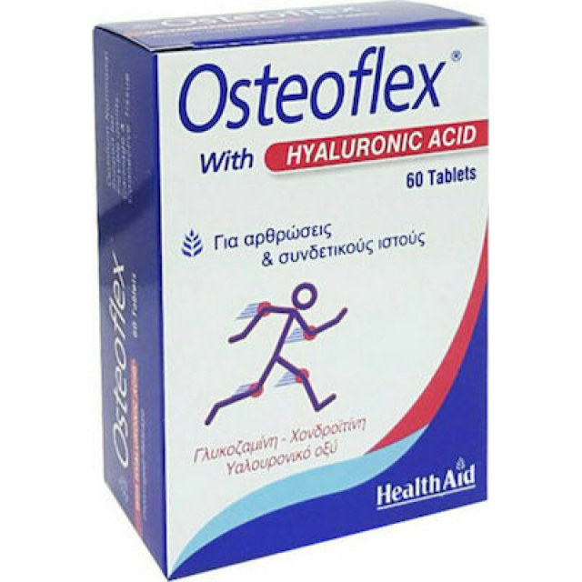 HEALTH AID OSTEOFLEX HYALURONIC 60TABS