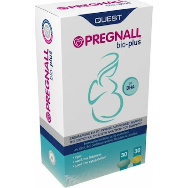 QUEST PREGNALL BIO PLUS 30 TABS / 30 CAPS