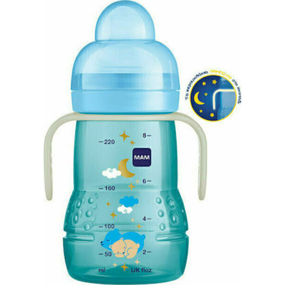 MAM ΜΠΙΜΠΕΡΟ TRAINER + NIGHT 220ML 4+M