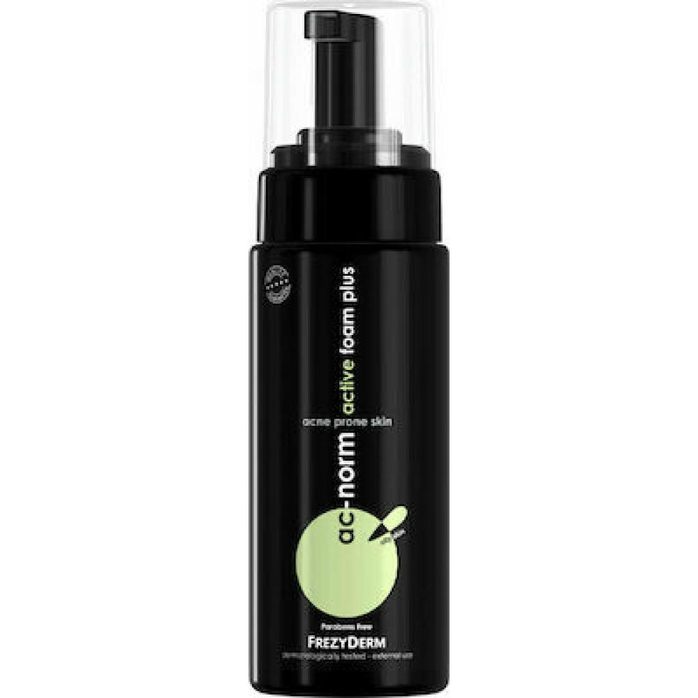Frezyderm Αφρός κατά της Ακμής Ac-Norm Active Foam Plus για Λιπαρές Επιδερμίδες 2x150ml