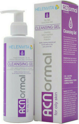 Helenvita Gel Καθαρισμού Acnormal για Λιπαρές Επιδερμίδες 400ml Helenvita Gel Καθαρισμού Acnormal για Λιπαρές Επιδερμίδες 400ml