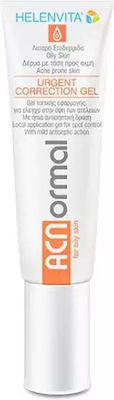 Helenvita ACNormal 24ωρο Gel Προσώπου με Υαλουρονικό Οξύ για Λιπαρές Επιδερμίδες κατά των Ατελειών & της Ακμής 15ml Helenvita ACNormal 24ωρο Gel Προσώπου με Υαλουρονικό Οξύ για Λιπαρές Επιδερμίδες κατά των Ατελειών & της Ακμής 15ml