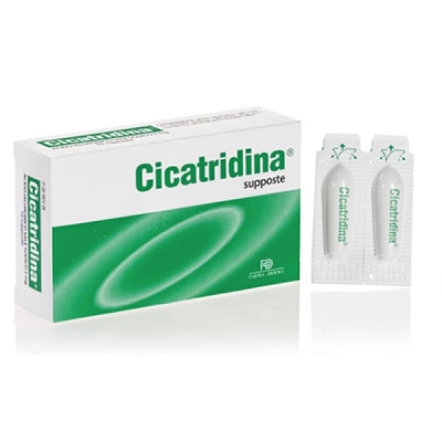 Cicatridina Supposte Υπόθετα με Υαλουρονικό Οξύ για το Ορθό, 10 ovules x 2gr