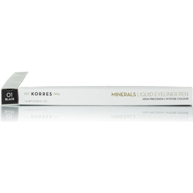 KORRES MINERAL EYELINER PEN BLACK 1ml