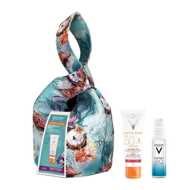 VICHY CAPITAL SOLEIL ANTI AGE SUMMER POUCH 23