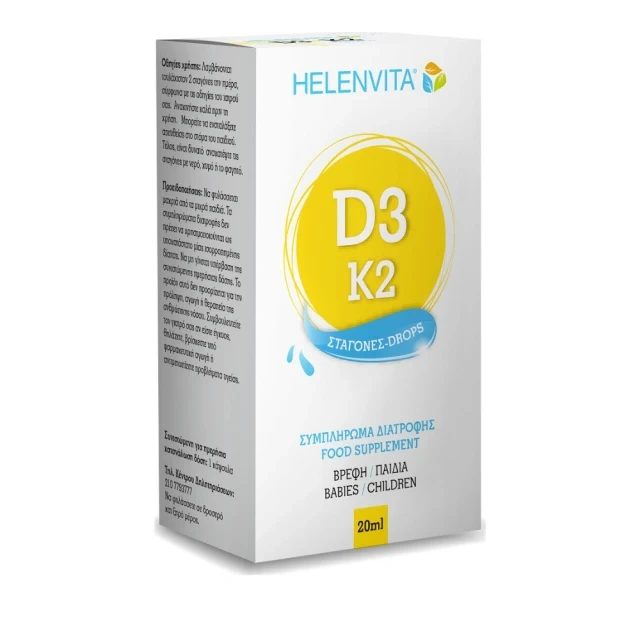 HELENVITA VITAMIN D3-K2, 20ML