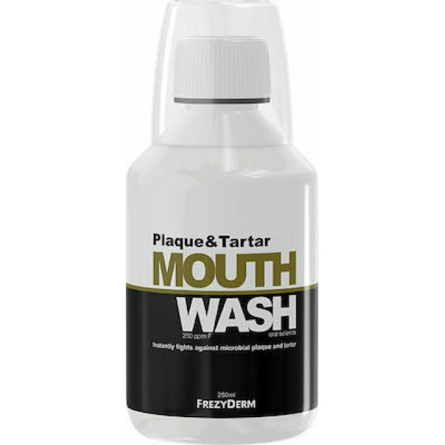 FREZYDERM MOUTHWASH PLAQUE&TARTAR250ML