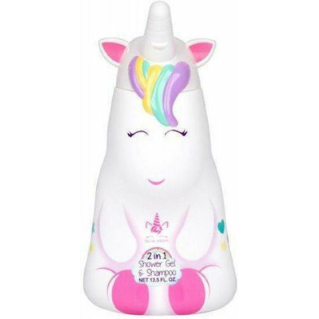 Air-Val International Παιδικό Αφρόλουτρο & Σαμπουάν "Eau My Unicorn " σε Μορφή Gel 400ml