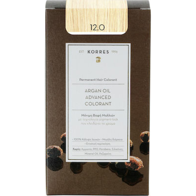 KORRES ΒΑΦΗ ARGAN OIL COLORANT 12.0