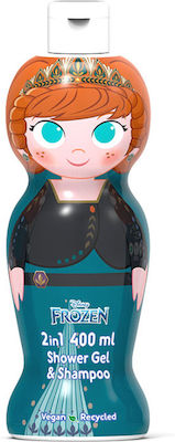 Air-Val International Βιολογικό Παιδικό Αφρόλουτρο & Σαμπουάν "Frozen Anna" σε Μορφή Gel 400ml Air-Val International Βιολογικό Παιδικό Αφρόλουτρο & Σαμπουάν "Frozen Anna" σε Μορφή Gel 400ml