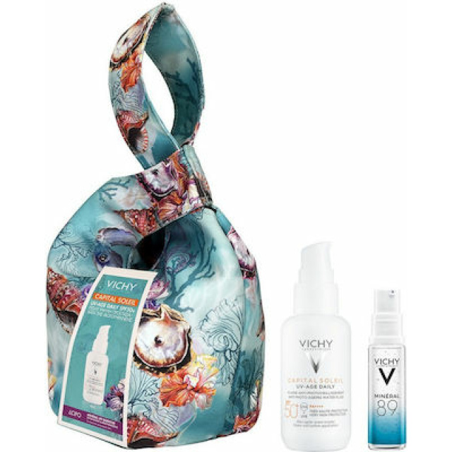 VICHY CAPITAL SOLEIL UV AGE SUMMER POUCH 24