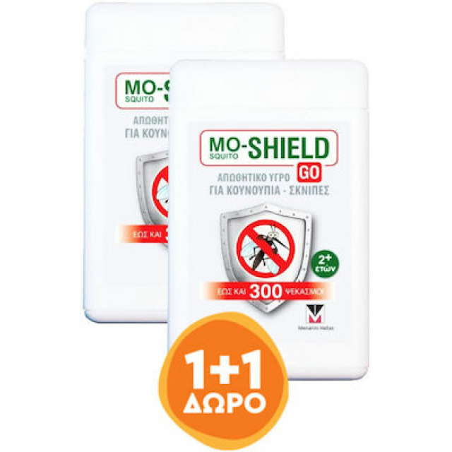 Menarini Mo-Shield Go Εντομοαπωθητικό Spray Κατάλληλο για Παιδιά 2x17ml