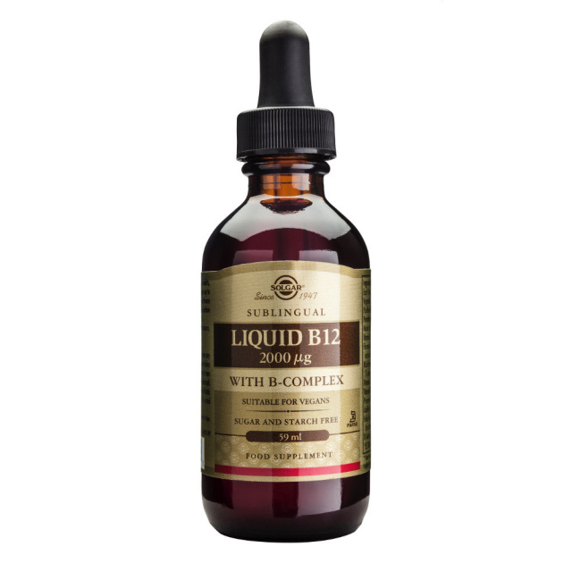 Solgar Vit. B-12 2000μg With B-complex Liquid 59ml