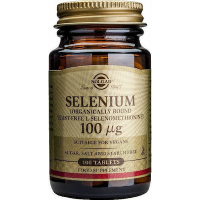 Solgar Selenium 100mg Tabs 100s