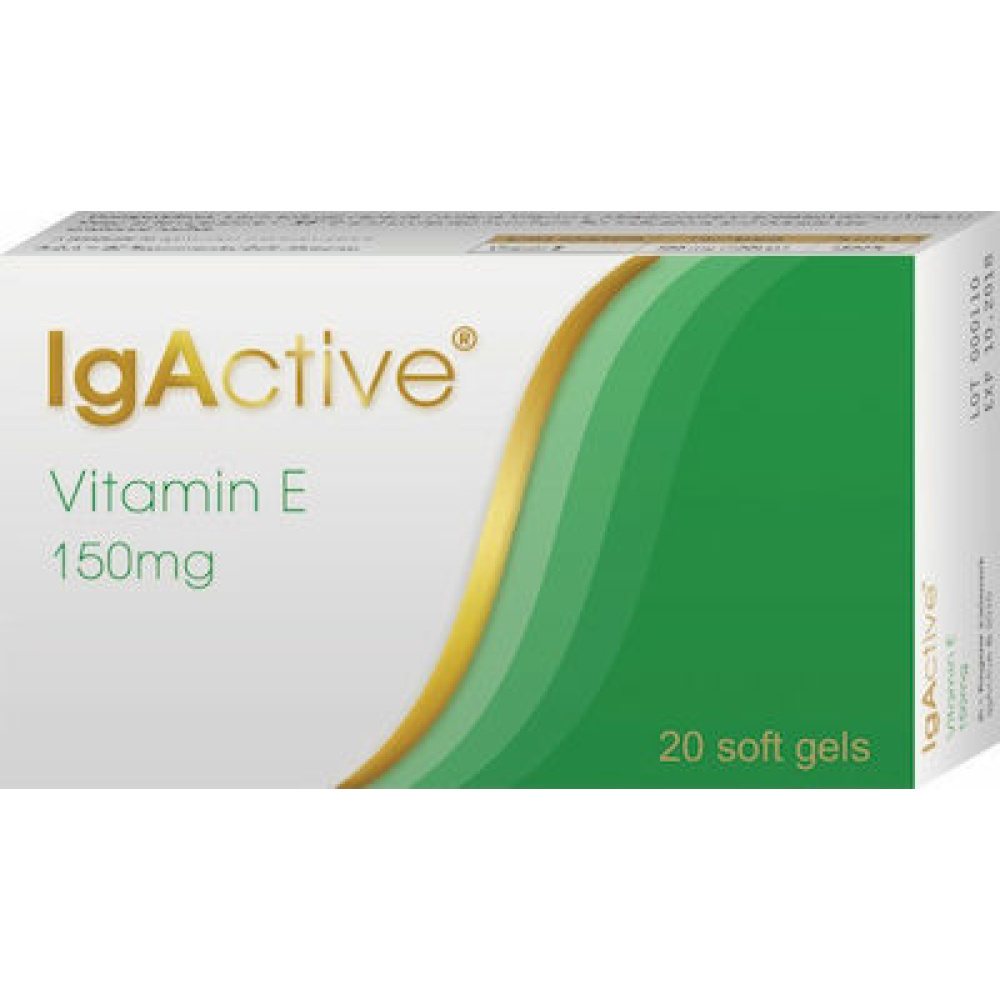 IGACTIVE VITAMIN E 150GR 20 CAPS 24 PCS