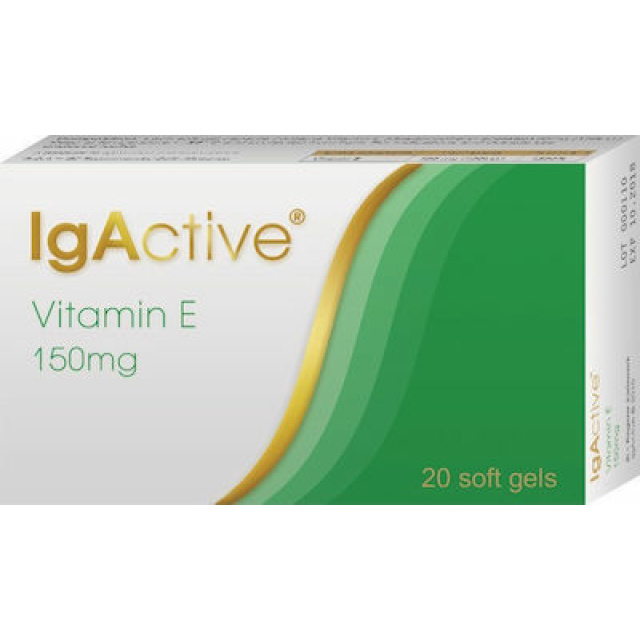 IGACTIVE VITAMIN E 150GR 20 CAPS 24 PCS