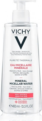 Vichy Micellar Water Ντεμακιγιάζ Purete Thermale Mineral για Ευαίσθητες Επιδερμίδες 400ml Vichy Micellar Water Ντεμακιγιάζ Purete Thermale Mineral για Ευαίσθητες Επιδερμίδες 400ml