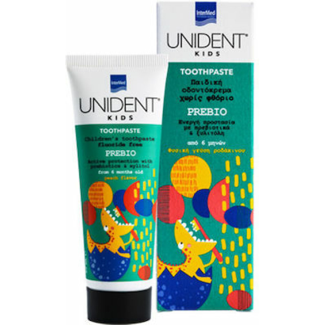 INTERMED UNIDENT KIDS TOOTHPASTE PREBIO TBX50ML
