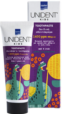 INTERMED UNIDENT KIDS TOOTHPASTE 1400PPM F TBX50ML INTERMED UNIDENT KIDS TOOTHPASTE 1400PPM F TBX50ML